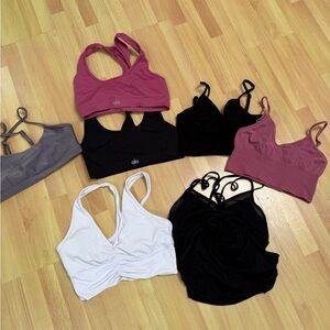 Alo Yoga x 8 sports bras